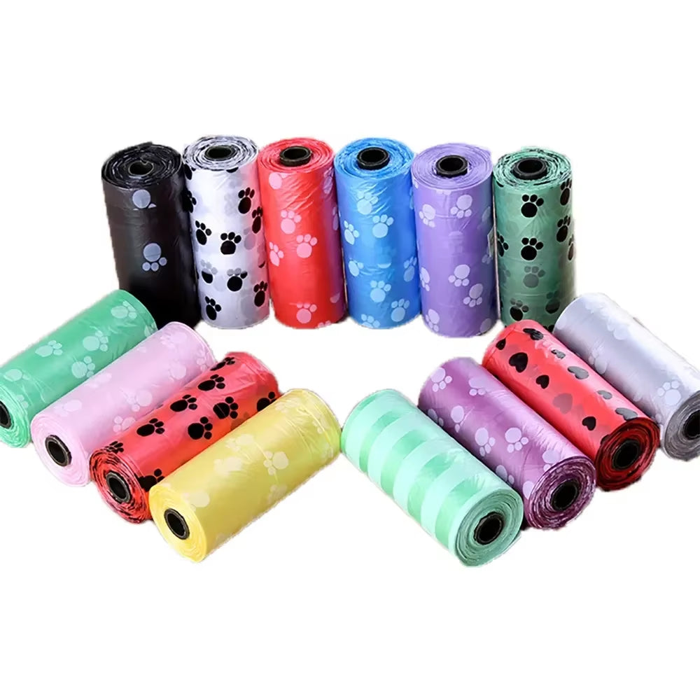 Poop Bag Refill — Green (6 Rolls, 90 Bags)