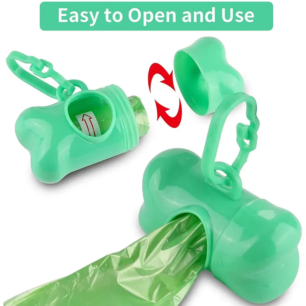 Poop Bag Refill — Green (6 Rolls, 90 Bags)
