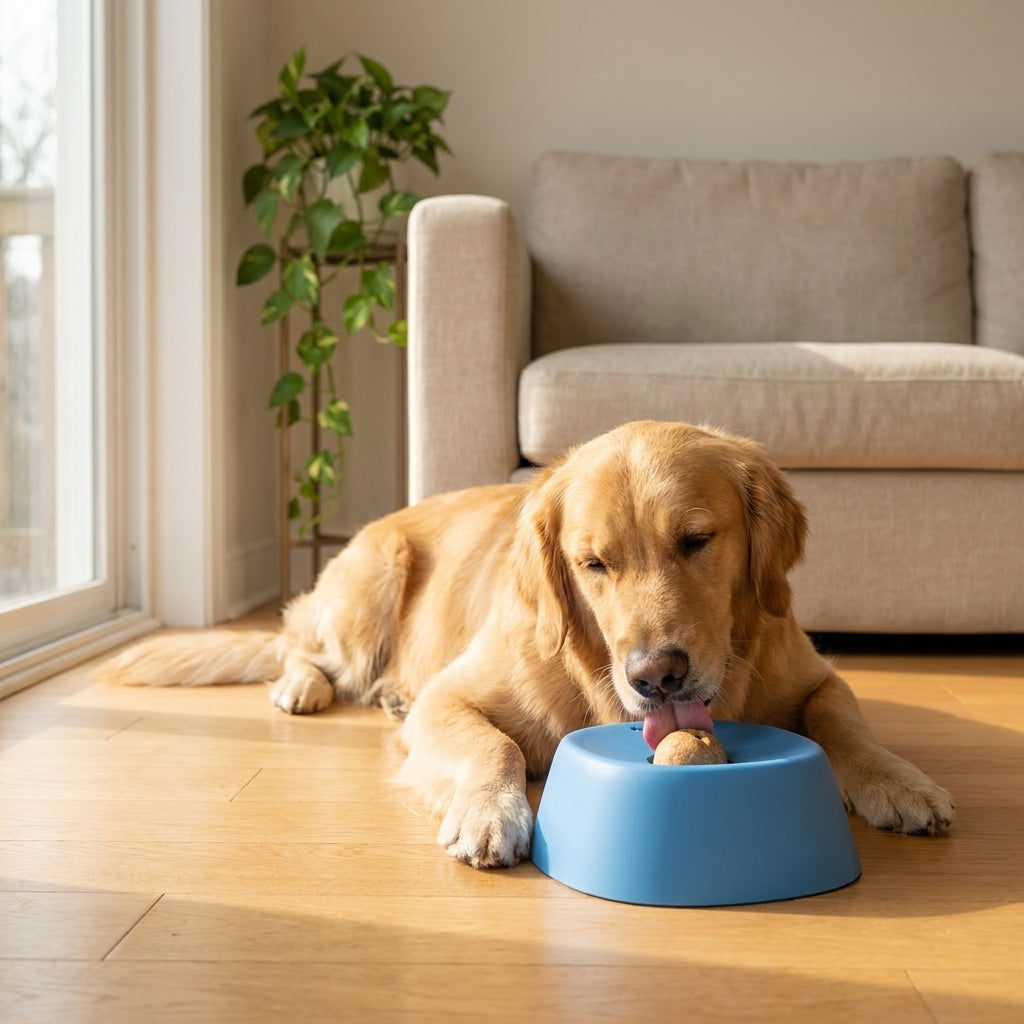 Drool Dome — The Off-Switch Bowl for Bored, Anxious & Over-Energetic Dogs