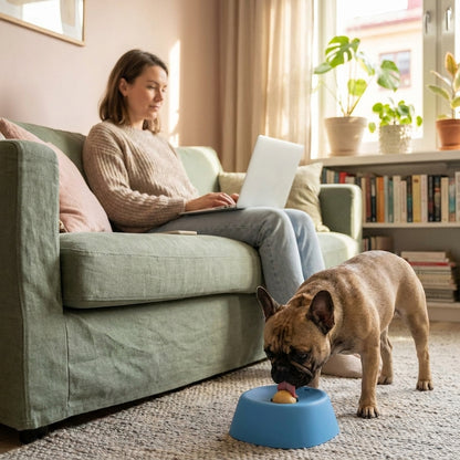 Drool Dome — The Off-Switch Bowl for Bored, Anxious & Over-Energetic Dogs