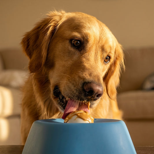 Drool Dome — The Off-Switch Bowl for Bored, Anxious & Over-Energetic Dogs