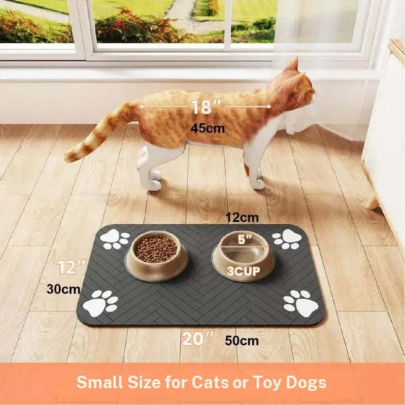 The Drool Mat — non-slip, non-drool feeding mat, 40×50 cm