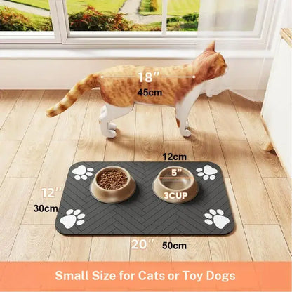 The Drool Mat — non-slip, non-drool feeding mat, 40×50 cm