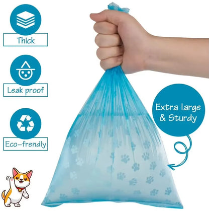 Poop Bag Refill — Green (6 Rolls, 90 Bags)